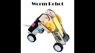 DIY Assembly Electric Crawling Worm Robot Inventions Scientific Laboratory Equipment Science