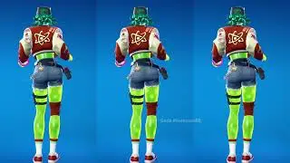 Fortnite Party Hips Emote With Flick Fusion Skin Thicc 🍑😜😍
