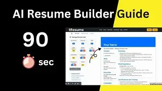 Create Resume online with AI Resume Builder | 1millionresume.com