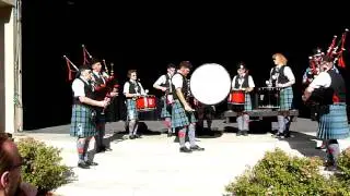 Sierra Highlanders Pipe Band at Reno Celtic Celebration 2011