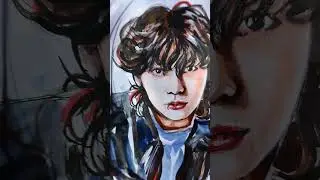 jk day^^ #jungkook #happyjkday  #sevenjk #bts #army #fanart #kpopart #liners #mjane_art