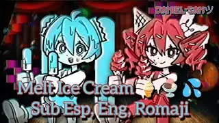Melt Ice Cream🍦🍨💦 -TRAP CHICK Feat. Hatsune Miku & Kasane Teto | Sub esp, Eng, Romaji