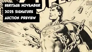Heritage November 2025 Signature Comics and Original Art Preview- Superman #233 James Bama!