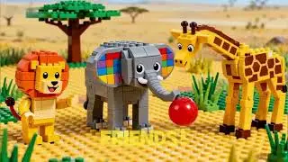 Cute BRICK Animals | Dino, Mammals & Insects