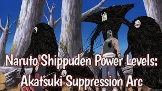 Naruto Shippūden Power Levels: Akatsuki Suppression Mission Arc
