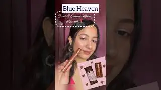 Nude Brown Lipstick (Blue Heaven Cookie & Souffle )💄🧁 #shorts #youtubeshorts  #blueheavenlipstick