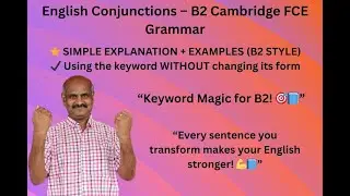 ✨📘 **Master B2 FCE Cambridge English Key Word Transformation! 🔑💬 |Must-Watch Grammar Tricks! 💥🇬🇧** ✨