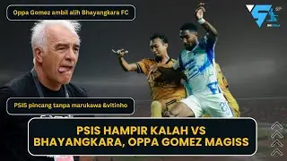 Bhayangkara Mulai Bangkit, PSIS Hampir Kalah, Debut Gokil Mario Gomez #football #psis #briliga1