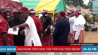 Amaokwe Item New Yam Festival 