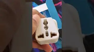 Travel Adapter Type G from Amazon #shorts #adapter #travel