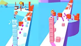 Cube Surfer 🧊⭐️ NEW UPDATE!! All Levels Gameplay Android,ios