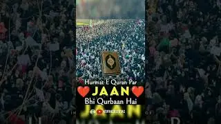 Hurmat E Quran #New#status #viral #video #shorts