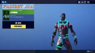 LITESHOW - UNCOMMON | OUTFIT (Fortnite Skin)