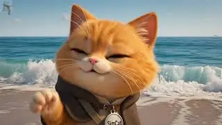 Epic Ai cat story The Simcat cat silently helps the weak and is known as 'The Silent Paw'