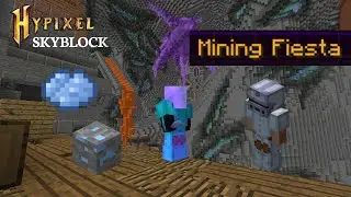 Millones de coins con el mining fiesta hypixel skyblock