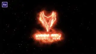 Fire Logo Animation - After Effects Tutorial | Burning Fire Logo