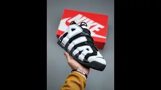Nike Air More Uptempo Black/Multi-Color/Cobalt Bliss/White DV0819-001 For Sale