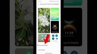 Auto update wallpaper lock screen | How to auto update lock screen | vivo mobile #vivo​ #shorts