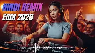 Hindi EDM Remix Mega Party 🔥 Bollywood DJ Mix Full Bass