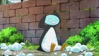 Eiscue turns into Noice Face form | Pokemon Journeys (English Dub)
