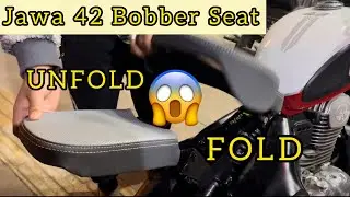 Jawa 42 Bobber Foldable&Folding | Jawa Accessories |Jawa 42 Bobber Accessories | Bobber 42 Seat