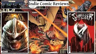 Indie Comic Reviews: TMNT/Godzilla #2 & TMNT Shredder #4