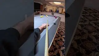 Can I Beat A Professional Pool Player In A Best Of 3? Game 1 v Shaun Sharkey #shorts
