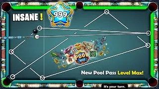 8 Ball Pool - INSANE Trickshot in BERLIN - New Pool Pass (into the chalklands) Level MAX GamingWithK