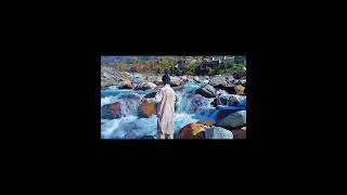 Cast Net Fishing in Khan Khwar|#fishing #nature #mountains #castnetfishing #wilderness