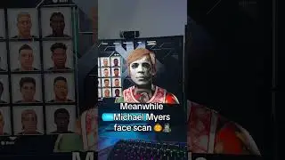 Сканирование лица Майкла Майерса в nba 2k26 🤯🤯🤯
