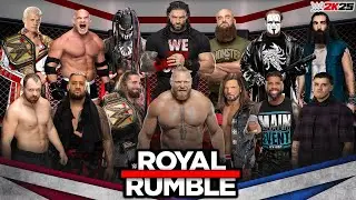 WWE 2K25: 30 Legends Clash - The Ultimate Royal Rumble Match