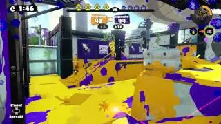 Splatoon - Urchin Underpass, .96 Gal (June 8th, 2015 - Ranked 3)