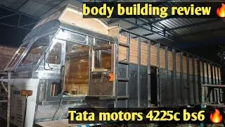 Tata motors 4225c bs6 body building work review 🔥