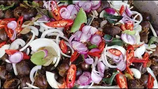 Exquisite Khmer Recipes Revealed: A Culinary Adventure | Fried snails | fried chicken | Street food
