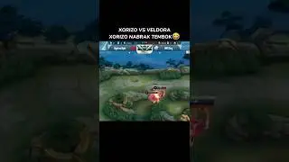 XORIZO VS VELDORA || XORIZO NABRAK TEMBOK⁉️😁😂#shorts #mobilelegends #mlbb