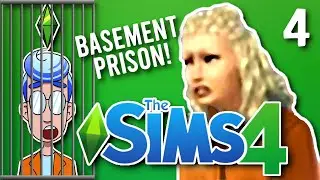 I May Have Built a Basement Prison... | Sims 4 PC Part 4 (ft. Kea)