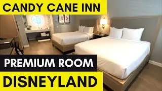 Tour the Candy Cane Inn Premium Room | A Hidden Disneyland Gem!