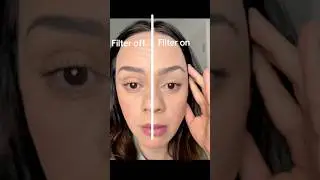 Skin filter added on CapCut, can you spot the difference? #skinpositivity #capcut #skincareroutine