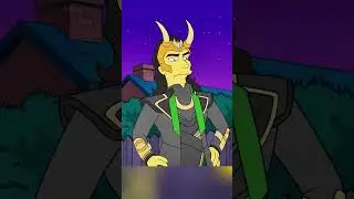 Die Simpsons und die Avengers &ndash; Lokis schw&auml;chster Moment #simpsons #simpson #thesimpsons
