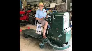Gary Tesch and his rare 1942/43 Lister auto truck