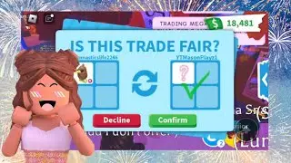 Trading NEON KIWI in adopt me! (I GOT A OUT OF GAME MEGA!)