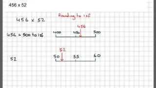 Rough estimate of a calculation by rounding part 1