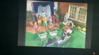 Barney & Friends Barney Doll Sandy Duncan Bob Reed Audience Kids The Hokey Pokey Song Finale Yay