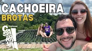 BROTAS SP: Conhe&ccedil;a o Ecoparque Cassorova | Cachoeira mais linda de SP