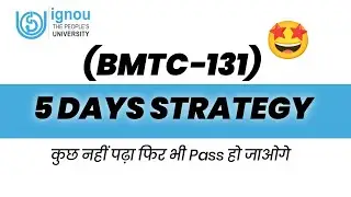 BMTC 131 (Calculus) | Kuch Nhi Padha to Jarur Dekho 😱