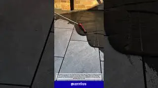 Perfect Tile Leveling with Fresh Mortar | Satisfying Construction Process