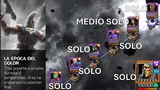 Epoca del dolor (Epoch Of Pain) - LINEA 1 + ARES BOSS SOLO - CIENTIFICO Y TECNO - Marvel MCOC