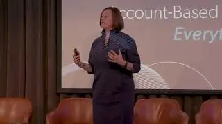 Bev Burgess keynote presentation at The B2B Marketing ABM Conference 2018