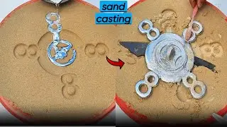 Satisfying Sand Casting Process #sand casting #satisfied