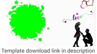 Lightning Love Green screen template effects video.love Blackscreen template effect background video